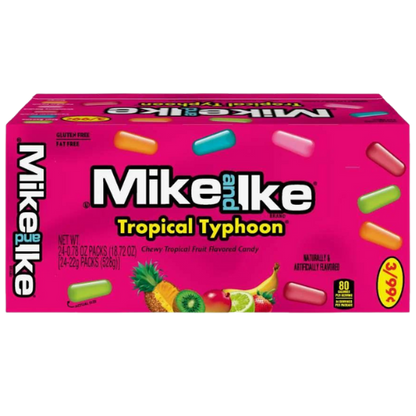 Pack of 24 Mike & Ike Tropical Typhoon 22g candies