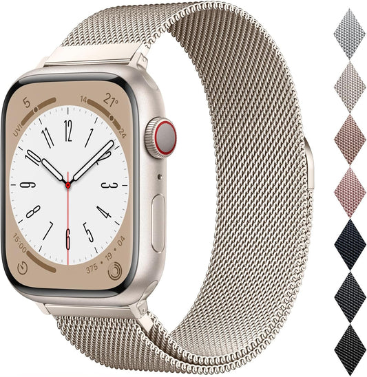 Milanese loop Apple Watch stainless steel strap