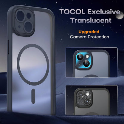 iPhone 14 camera protection raised frame shockproof case