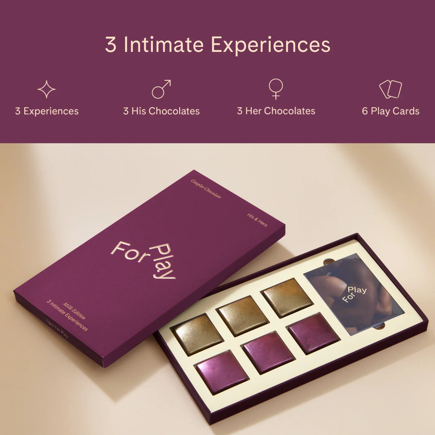 His and hers chocolates for boosting libido and pleasure