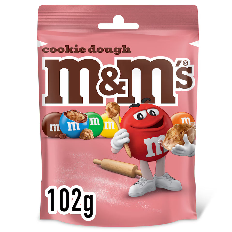Shareable pouch of M&M's Cookie Dough for parties and birthdays