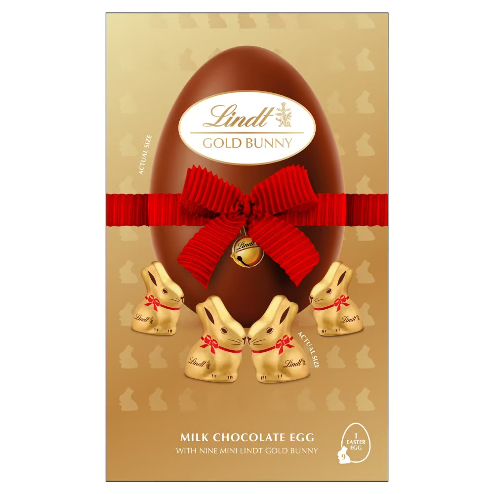 Hollow milk chocolate Easter egg for gifting