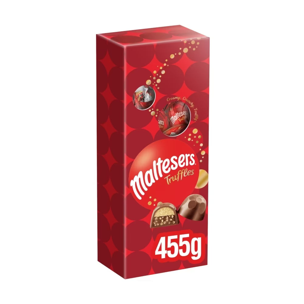 Individually wrapped milk chocolate truffles