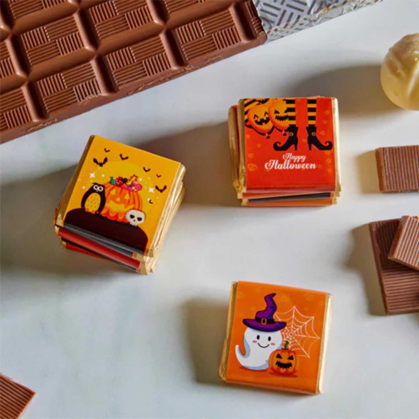 Bulk milk chocolate Neapolitans – perfect Halloween sweets for kids treat bags and parties