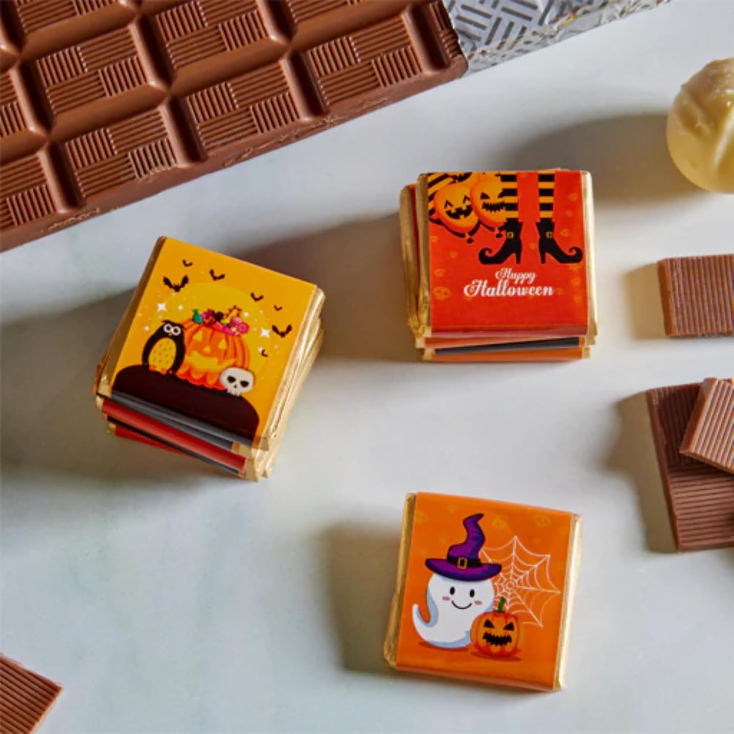 Bulk milk chocolate Neapolitans – perfect Halloween sweets for kids treat bags and parties