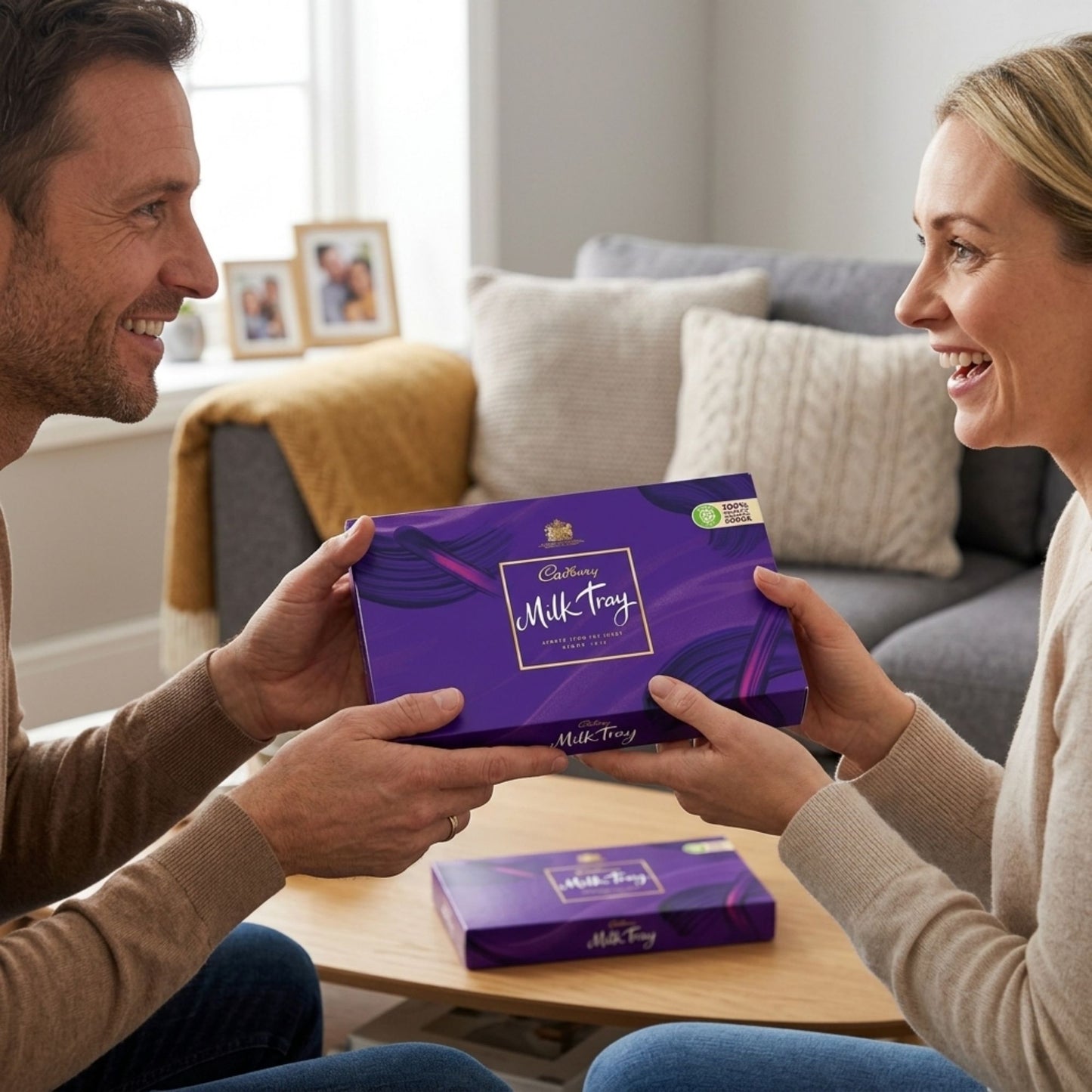 Smooth Cadbury milk chocolate variety box