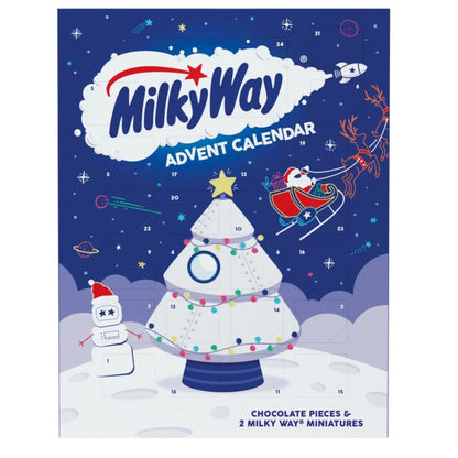 Milky Way Chocolate Advent Calendar 110g