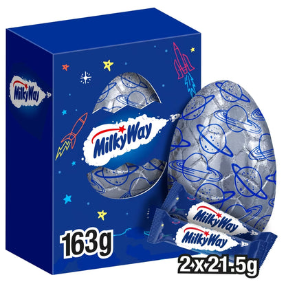 Milky Way Chocolate Large Easter Egg 163g with 2 bars