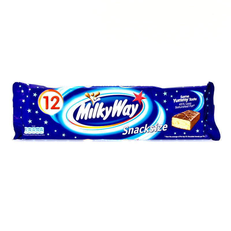 Milky Way Snacksize 12pk light whipped chocolate bars