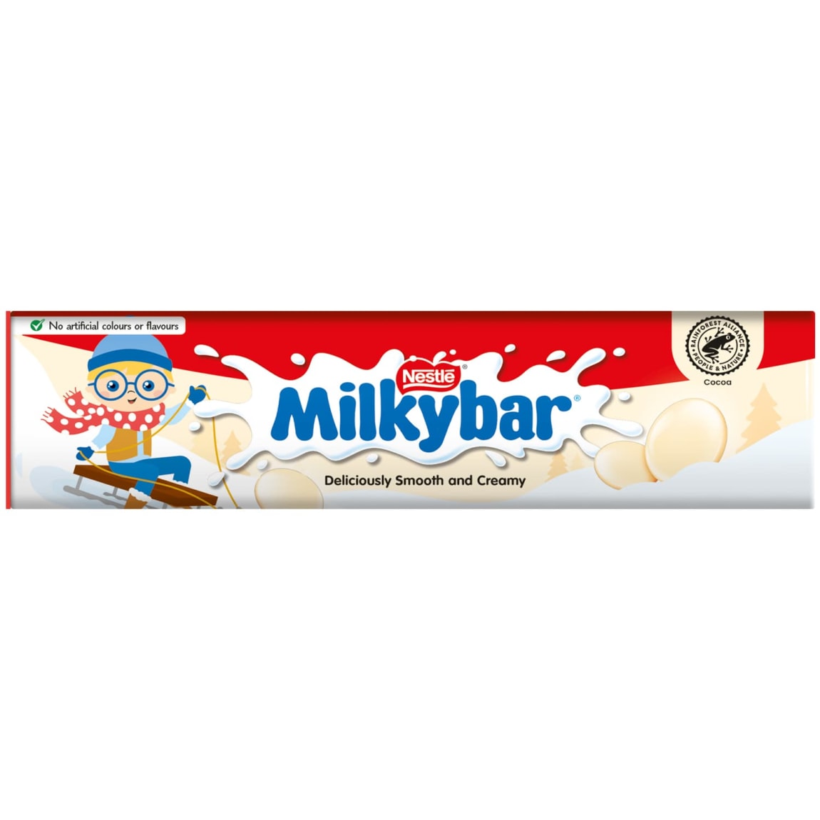 Milkybar Button Tube 80g creamy white chocolate sweets
