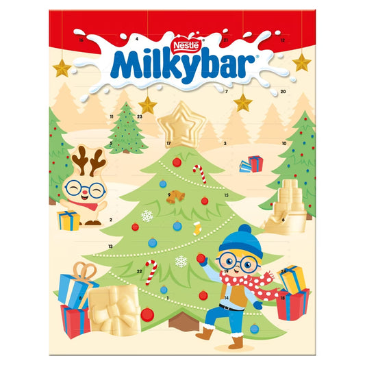Milkybar White Chocolate Advent Calendar 85g pack