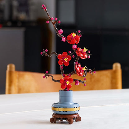 Elegant home or office floral décor with LEGO set