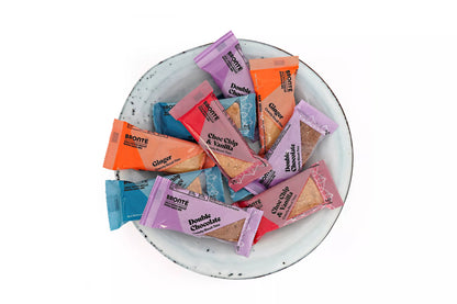 Individually wrapped biscuit variety pack for catering