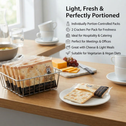 Brakes savoury crackers in portion packs