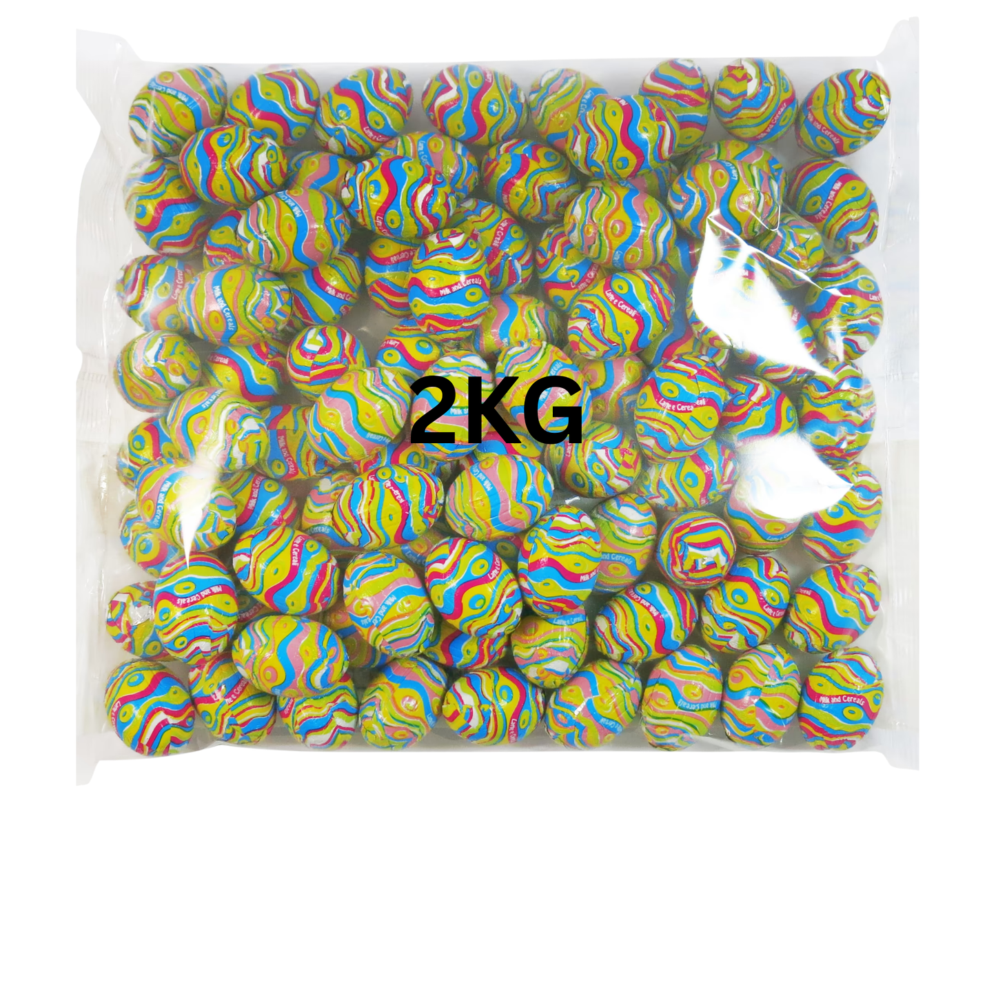 Mini eggs with creamy cereal-filled centre