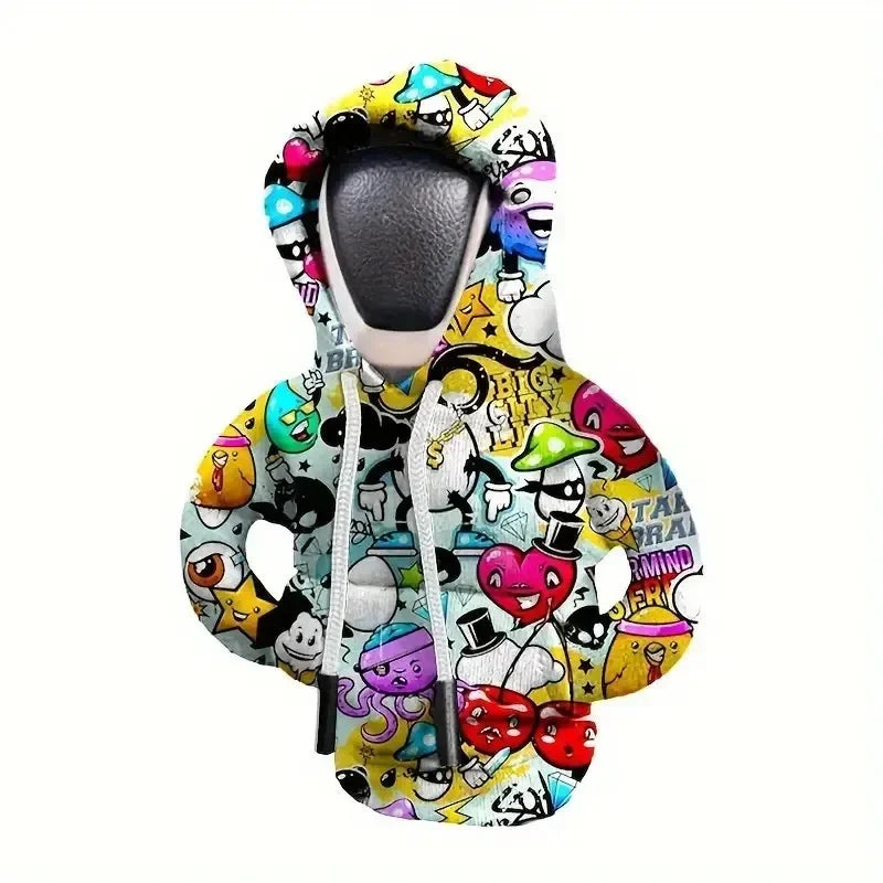 Cute gear shifter cover for car interiors