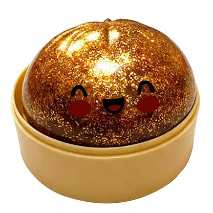 Cute steamer cage toy collectible unique shimmering bun