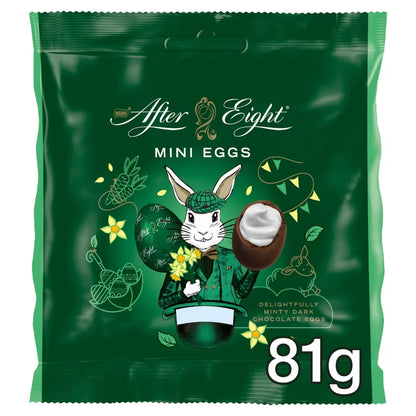 Mint flavoured chocolate snack for Easter celebrations