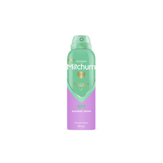 Mitchum Shower Fresh APD 200ml for women in anti-perspirant spray bottle