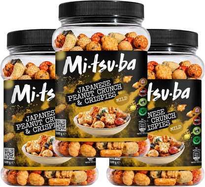 Mitsuba Peanut Crunch and Crispies snack pack
