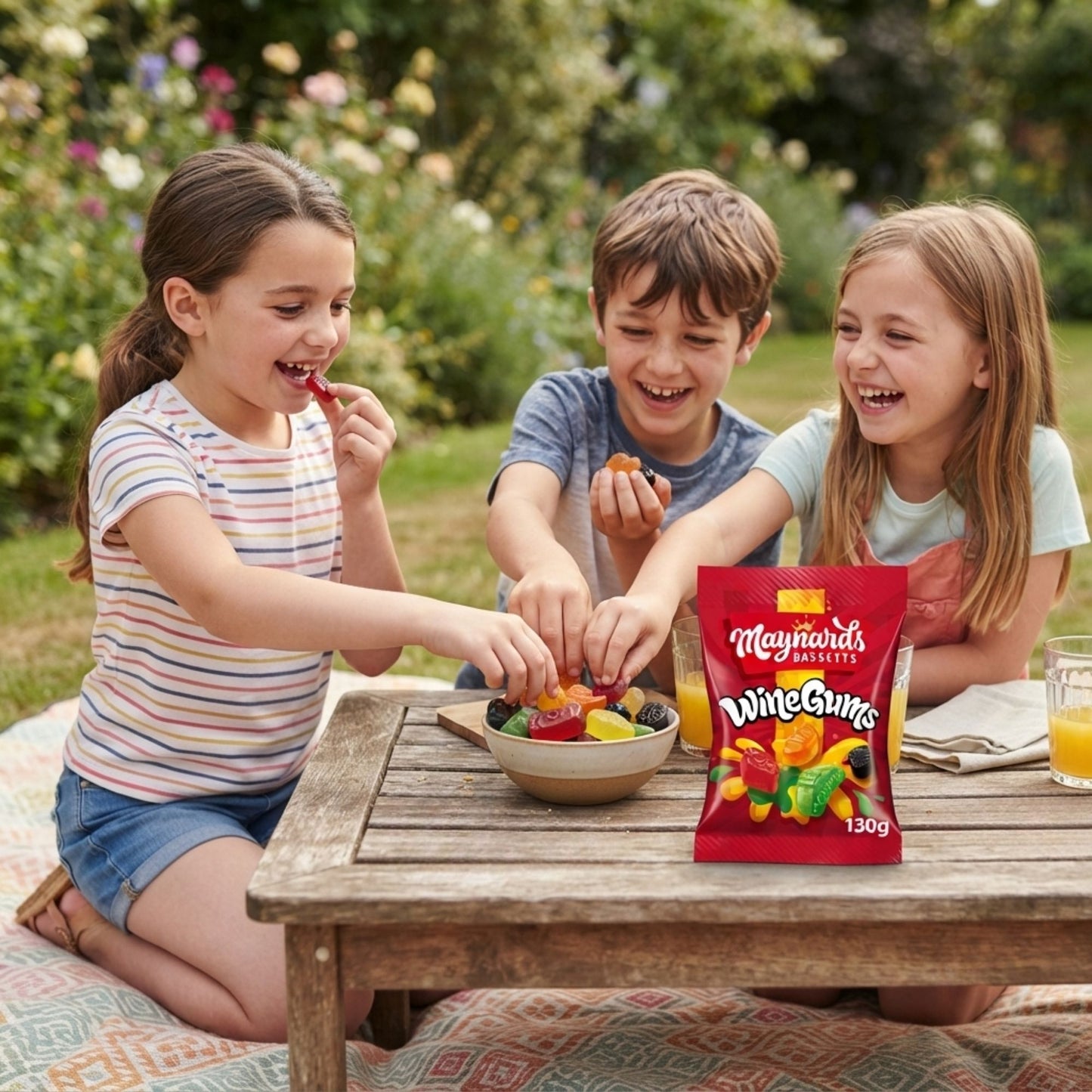 Fruit juice Wine Gums confectionery