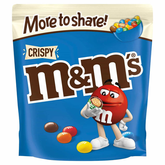 M&M's Crispy More To Share 187g pouch