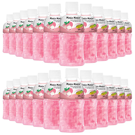 Mogu Mogu Lychee Drink with Nata De Coco 24 x 320ml