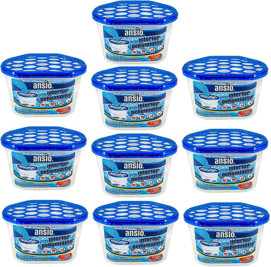 Moisture absorber 500ml pack of 10 for home