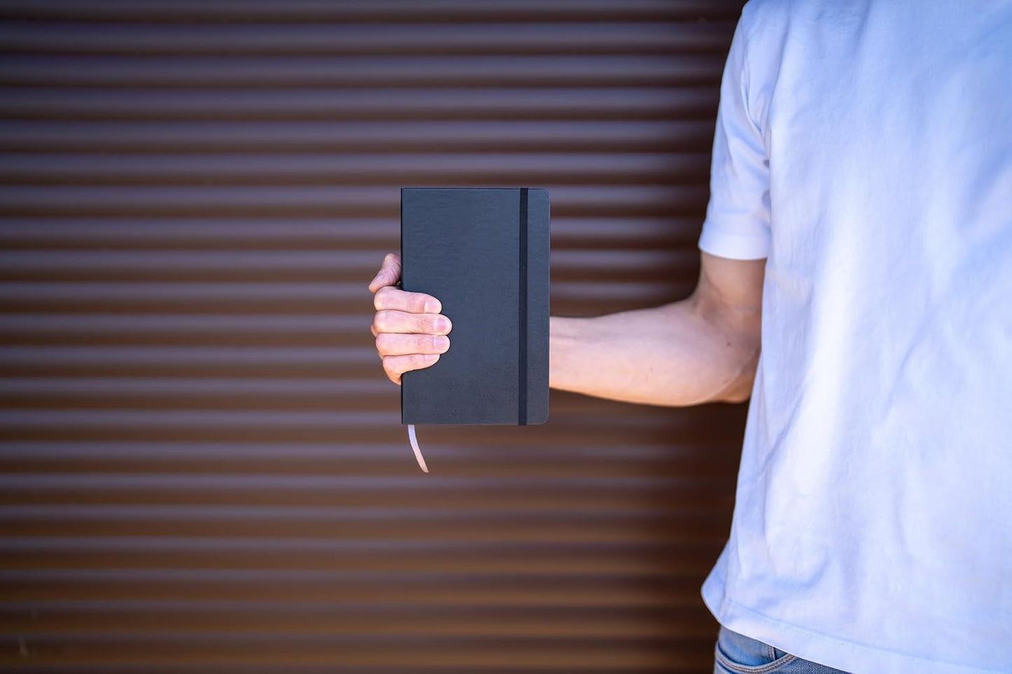 Premium black hardback Moleskine for daily notes