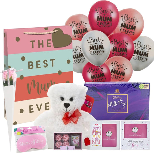 Gourmet treat box gift for Mom with a variety of indulgent sweets