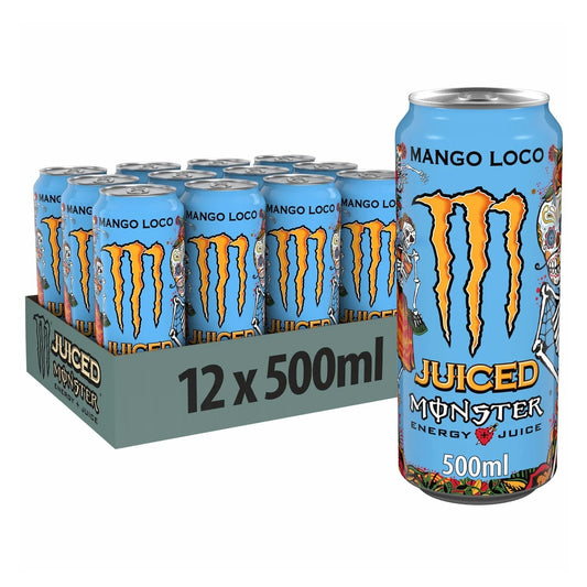 Monster Energy Mango Loco 12 pack of 500ml cans