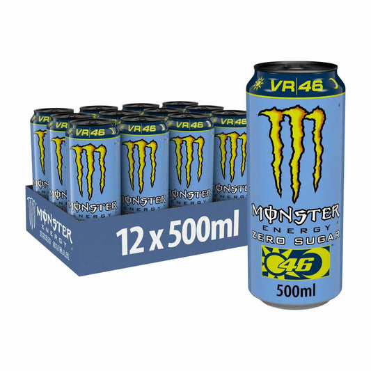Monster Rossi Zero sugar energy drink 12 pack