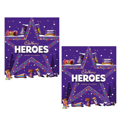 Cadbury Heroes Chocolate Advent Calendar 230g 2 pack