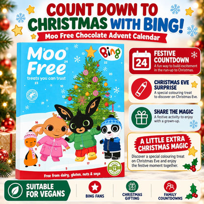 Moo Free Bing-themed Christmas advent calendar