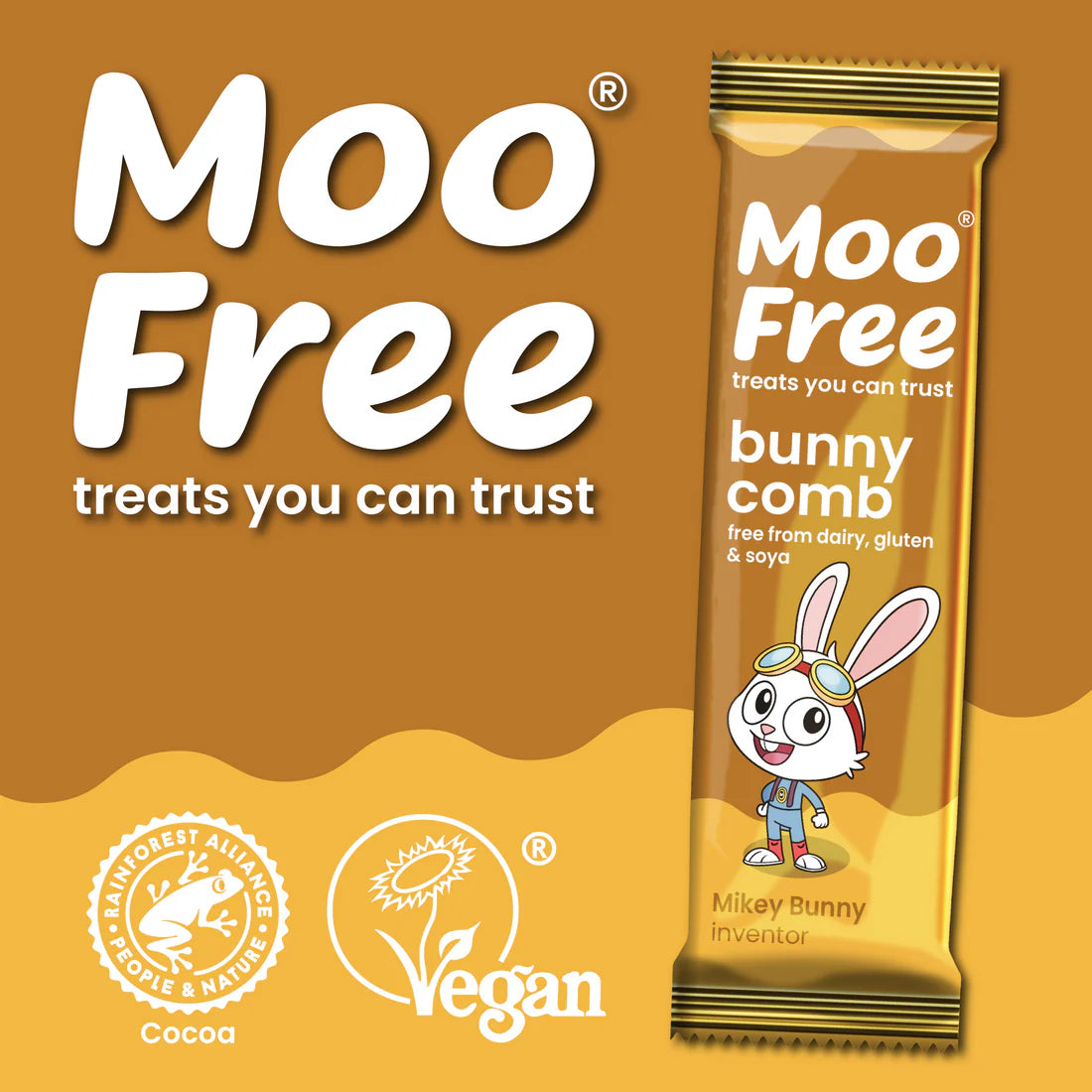 Palm oil free vegan chocolate treats for snacking