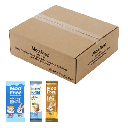 Moo Free Vegan Chocolate Bars assorted flavours
