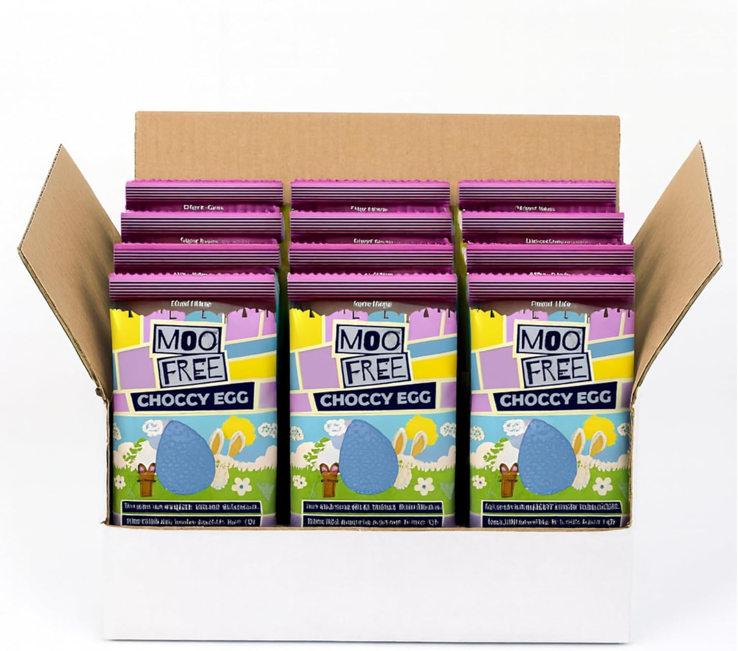 Moo Free Vegan Chocolate Gift Box 12-Pack Choccy Chums