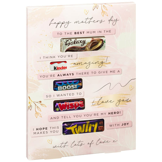 Mother’s Day chocolate card gift box for mum
