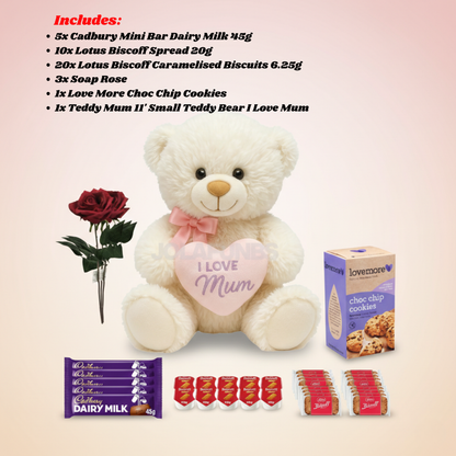 Cadbury Dairy Milk mini bars included in gift set