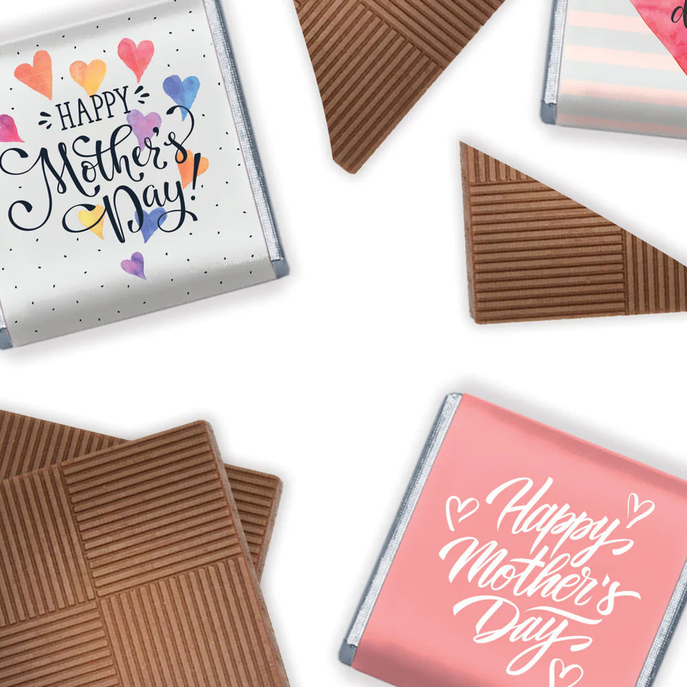 150 individually wrapped milk chocolates in luxury foil