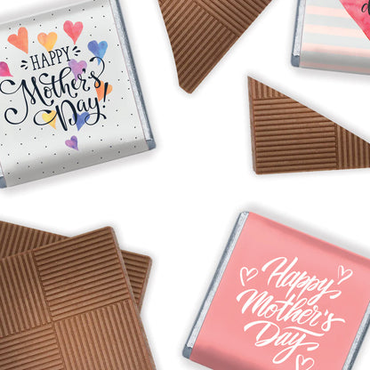 150 individually wrapped milk chocolates in luxury foil