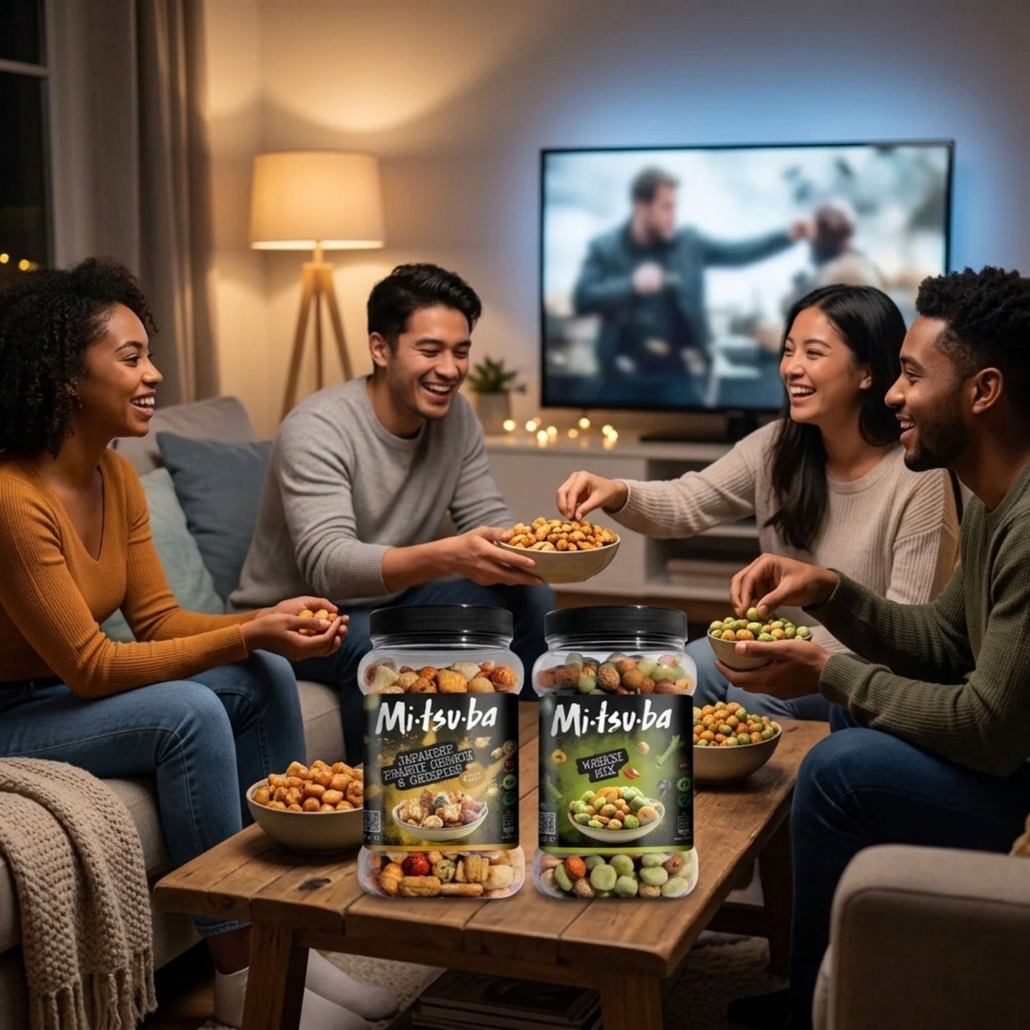 Premium Japanese snack assortment for sharing