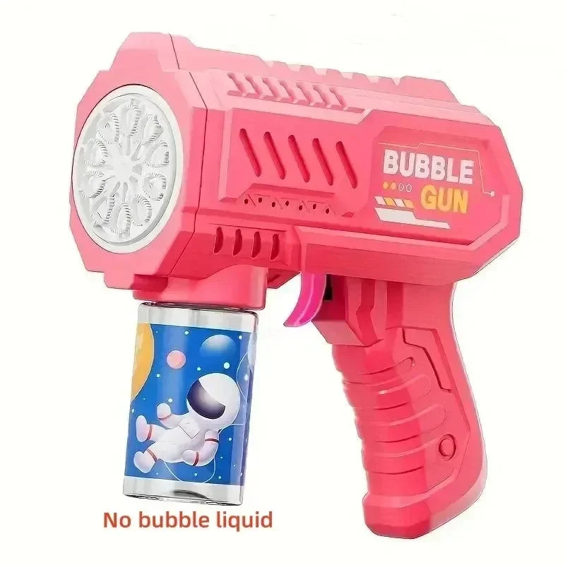 Multi bubble launcher toy for children outdoor activities