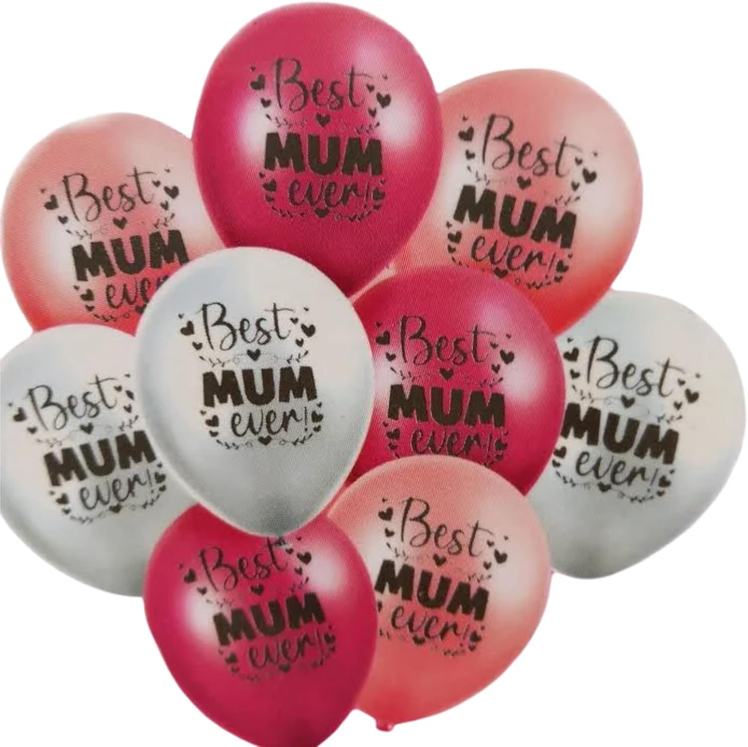 Decorative Best Mum balloon for festive celebrations