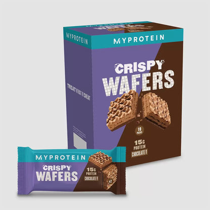 My Protein Chocolate Crispy Wafer 10 x 42g high protein snack