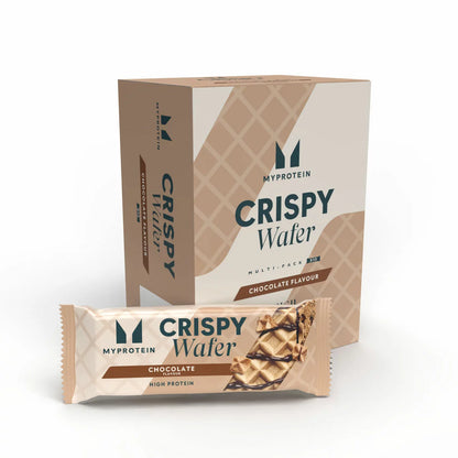 MyProtein chocolate crispy wafers 10 x 42g protein bars