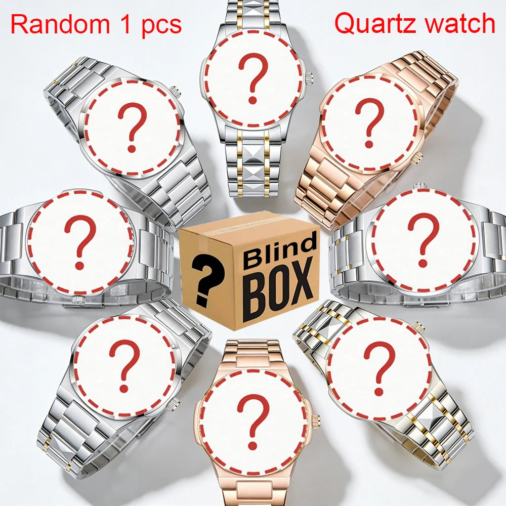 Surprise watch gift birthday random quartz watch style options