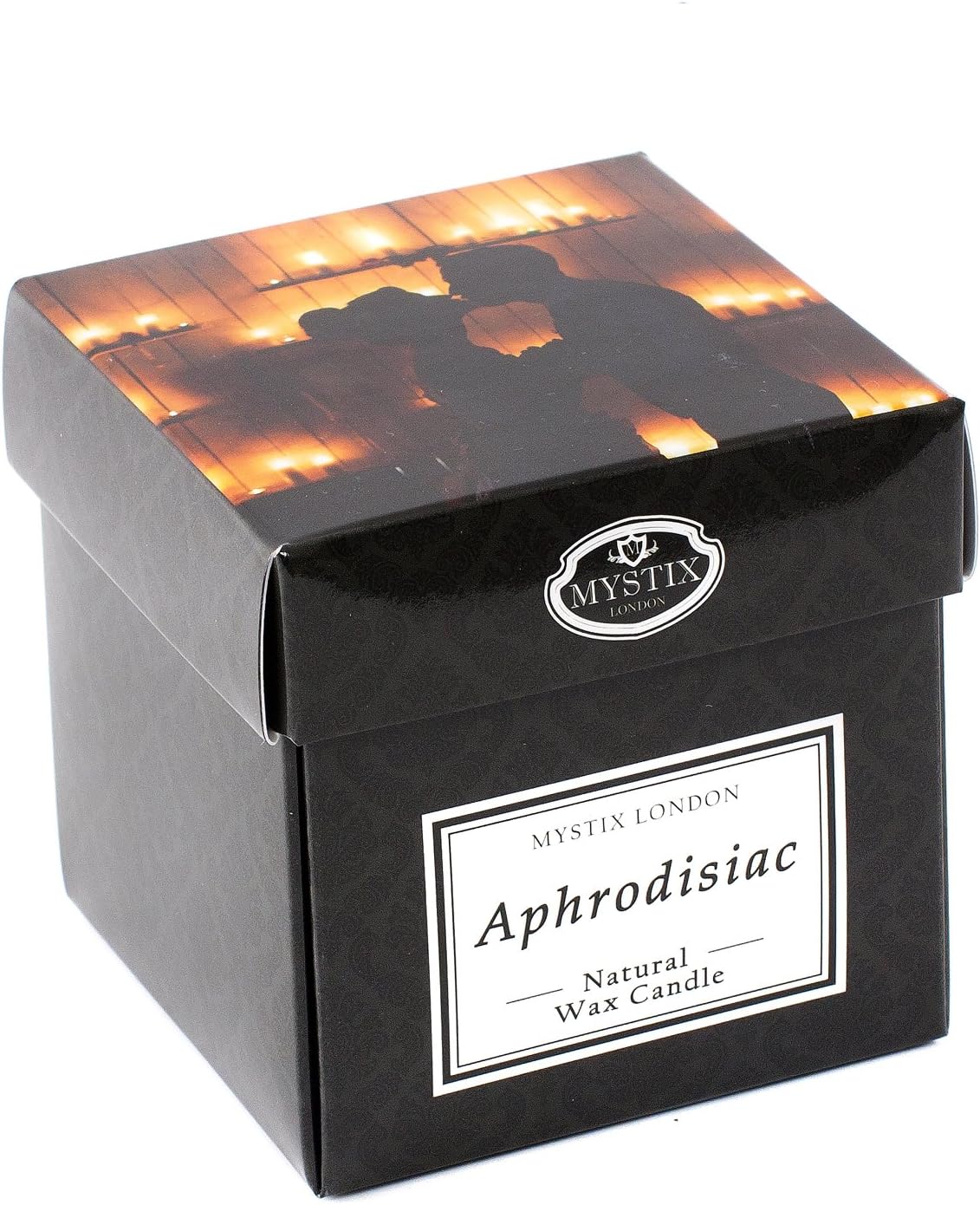 Mystix London Aphrodisiac Scented Candle 8cl in reusable glass jar