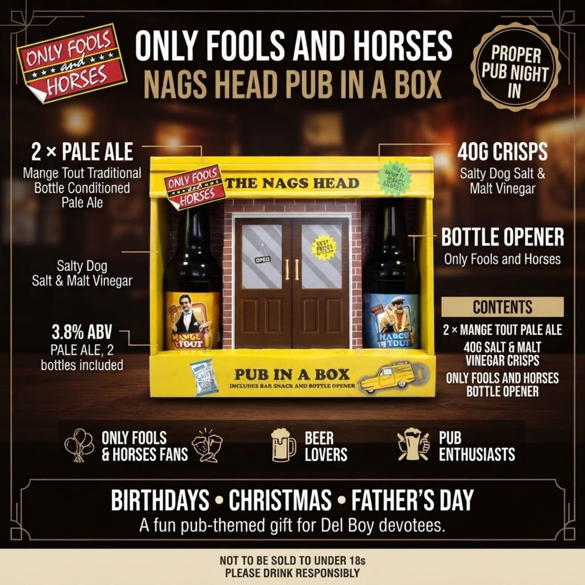 Only Fools and Horses Nags Head pub gift