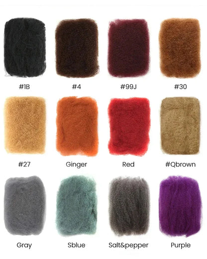 Afro bulk hair for dreadlocks and loc extensions